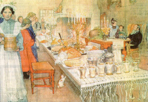 Carl Larsson's Christmas Eve 1904